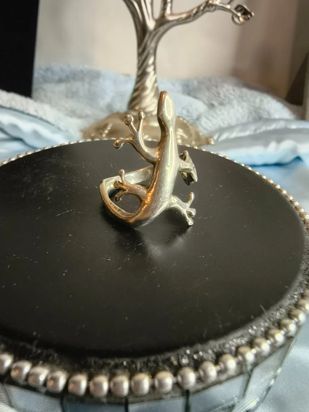 Sterling 925 Lizard Ring